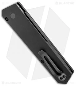 Boker Burnley Kwaiken Compact Automatic Knife Black (3" Black) Pro-Tech 8 Boker Burnley Kwaiken Compact Automatic Knife Black (3" Black) Pro-Tech -Buck Knives Store Boker Burnley Kwaiken Compact Auto Black Black Protech BHQ 95710 jr side