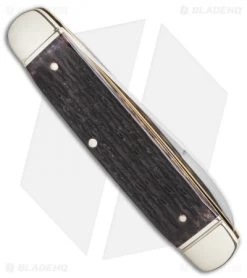 Boker Cattle Knife 4.5" Pocket Knife Jigged Bone -Buck Knives Store Boker Cattle Knife Pocket Knife 112910 Jigged Bone BHQ 111208 LS Side