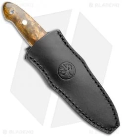 Boker Cub Fixed Blade Knife Curly Birch (3.9" Satin) -Buck Knives Store Boker Cub Fixed Blade Curly Birch Satin 127661 BHQ 120599 jr sheath