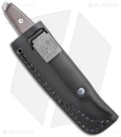 Boker Daily Knives AK1 Drop Point Fixed Blade Knife Brown Micarta (3" Satin) -Buck Knives Store Boker Daily Knives AK1 DP Fixed Brown Micarta 122502 BHQ 118368 jr sheath