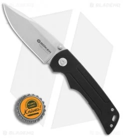 Boker Gulo EDC Frame Lock Knife Black G-10 (3.25" Stonewash) 111655 -Buck Knives Store Boker Gulo EDC Black G10 SW BHQ 86581 er bottlecap