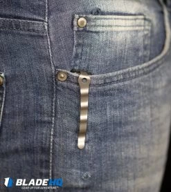 Boker Kalashnikov Dagger Automatic Knife Black Aluminum (3.25" Smokewash D2) 14 Boker Kalashnikov Dagger Automatic Knife Black Aluminum (3.25" Smokewash D2) -Buck Knives Store Boker Kalashnikov Automatic Knife Black Bead Blast KALS74 BHQ 0103 kp in pocket web 3