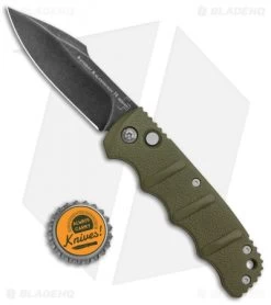 Boker Kalashnikov Harpoon Automatic Knife OD Green (3.25" Smokewash D2) 9 Boker Kalashnikov Harpoon Automatic Knife OD Green (3.25" Smokewash D2) -Buck Knives Store Boker Kalashnikov Harpoon Auto OD Green Smokewash 01KALS123NSOI BHQ 132735 jr bottlecap