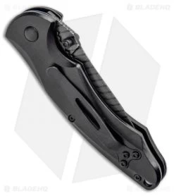 Boker Magnum Backbone Spring Assisted Liner Lock Knife Black (3.25" Black) -Buck Knives Store Boker Magnum Backbone Spring Assisted Knife Black BHQ 94420 ns side