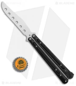 Boker Magnum Balisong Trainer Black G-10 (4.1" Satin) 01SC406SOI 9 Boker Magnum Balisong Trainer Black G-10 (4.1" Satin) 01SC406SOI -Buck Knives Store Boker Magnum Balisong Trainer Black G 10 01SC406SOI BHQ 99644 jr bottlecap 1