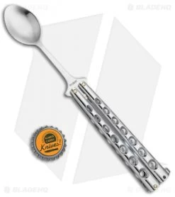 Boker Magnum Balispoon Butterfly Trainer (4" Satin Spoon) 09RY250 -Buck Knives Store Boker Magnum Balispoon Butterfly Trainer Satin Spoon 09RY250 BHQ 80893 jr bottlecap