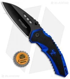 Boker Magnum Cobalt Strike Spring Assisted Knife (3.375" Black) 01RY886 -Buck Knives Store Boker Magnum Cobalt Strike SA Black 01RY886 BHQ 30271 jr bottlecap