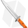 Boker Magnum HL Boar Dagger Fixed Blade Knife Orange TPR (9.01" 440C) 02RY807 -Buck Knives Store Boker Magnum HL Boar Dagger Fixed Blade Knife Orange TPR 9in BHQ 179661 td