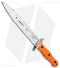 Boker Magnum HL Boar Dagger Fixed Blade Knife Orange TPR (9.01" 440C) 02RY807