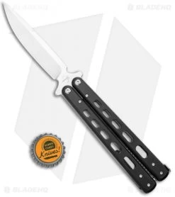 Boker Plus Balisong G-10 Large Butterfly Knife (4" Satin) 06EX228 -Buck Knives Store Boker Plus Balisong G 10 Large Butterfly Satin BHQ 120627 jr bottlecap
