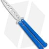 Boker Plus Balisong Trainer Butterfly Knife Blue G-10 (4" Satin)