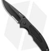 Boker Plus Gemini NGA Spring Assisted Knife Black (3.5" Black Serr) 01BO503