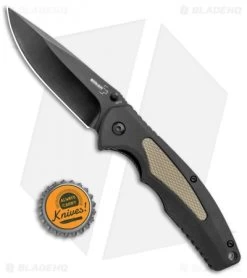 Boker Plus Gemini NGA Spring Assisted Knife Black/Coyote (3.5" Black) 01BO505 -Buck Knives Store Boker Plus Gemini NGA SA Black Coyote Black 01BO505 BHQ 105722 jr bottlecap