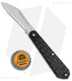 Boker Plus Krava Koteyka Slip Joint Knife Black G-10 (2.36" Satin) 01BO641 -Buck Knives Store Boker Plus Krava Koteyka SJ Black G 10 Satin BHQ 146719 jr bottlecap