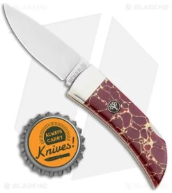 Boker Pocket Tru-Stone Lockback Knife Recon Stone (2.125" Satin) 111015 -Buck Knives Store Boker Pocket Tru Stone LB Recon Stone Satin 111015 BHQ 105706 jr bottlecap jr