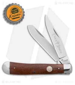 Boker Trapper Traditional Pocket Knife Smooth Rosewood (Polish D2) 9 Boker Trapper Traditional Pocket Knife Smooth Rosewood (Polish D2) -Buck Knives Store Boker Trapper Traditional Pocket Knife Smooth Rosewood Polish D2 BHQ 146651 td size