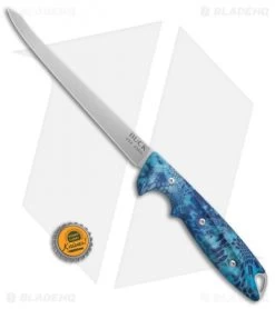 Buck Knives Buck 035 Abyss Fillet Knife Kryptek Pontus (6.5" Satin) -Buck Knives Store Buck 035 Abyss Fillet knife kryptek pontus satin BHQ 51747 er size