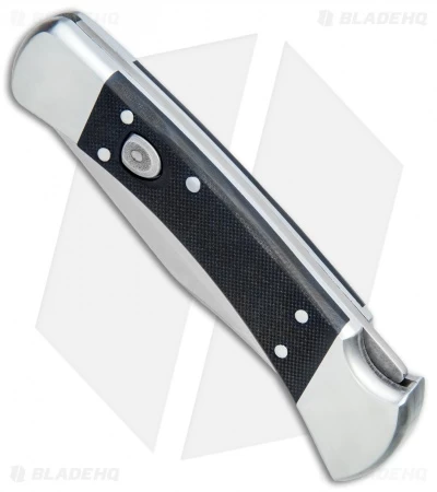 Buck Knives Buck 110 Elite Automatic Lockback Knife Black G-10 (3.75" S30V Satin) 4 Buck Knives Buck 110 Elite Automatic Lockback Knife Black G-10 (3.75" S30V Satin) - Image 2