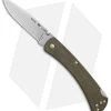 Buck Knives Buck 110 Slim Pro Lockback Knife OD Green Micarta (3.75" Satin) -Buck Knives Store Buck 110 Hunter Slim Pro OD Green Micarta Satin BHQ 88721 er