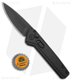Buck Knives Buck 838 Deploy Blackout Automatic Knife Black Alum (3.25" Black) 0838BKS -Buck Knives Store Buck 838 Deploy Blackout Auto Black Black BHQ 179305 jr bottlecap