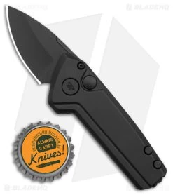 Buck Knives Buck 839 Mini Deploy Blackout Automatic Knife Black (1.8" Black) 0839BKS -Buck Knives Store Buck 839 Mini Deploy Blackout Auto Black Black BHQ 179310 jr bottlecap