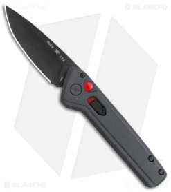 Buck Knives Buck Deploy Automatic Knife Sniper Gray (3" Black) 0838GYS1