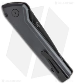 Buck Knives Buck Deploy Automatic Knife Sniper Gray (3" Black) 0838GYS1 -Buck Knives Store Buck Deploy Auto Sniper Gray Black 0838GYS1 BHQ 146018 jr side