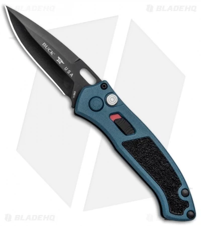 Buck Knives Buck Impact Automatic Knife Armor Blue (3.125" Black) 0898BLS1 3 Buck Knives Buck Impact Automatic Knife Armor Blue (3.125" Black) 0898BLS1