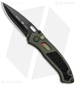 Buck Knives Buck Impact Automatic Knife OD Green (3.125" Black) 0898GRS1