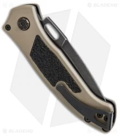Buck Knives Buck Impact Automatic Knife Coyote Tan (3.125" Black SW) 0898BRS -Buck Knives Store Buck Impact Automatic Coyote Tan black sw 0898BRS BHQ 67988 er side
