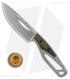 Buck Knives 631 Paklite 2.0 Field Pro Fixed Blade OD Green (4" Stonewash) -Buck Knives Store Buck Knives 631 Paklite 2 Field Pro FBK OD Green 4 in SW BHQ 180259 td size