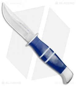 Buck Knives Buck Limited Edition Ranger Fixed Blade Knife Blue Lucite (3.6" Satin) 212BLSLE