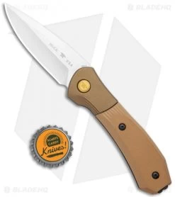 Buck Knives Buck Paradigm Shift Automatic Knife Brown G-10 (3" Satin) -Buck Knives Store Buck Paradigm Shift Auto Brown G 10 Satin BHQ 120604 jr bottlecap