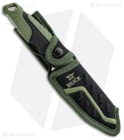 Buck Knives Buck Pursuit Large Fixed Blade Knife Green GFN (4.5" Satin) 0656GRS 8 Buck Knives Buck Pursuit Large Fixed Blade Knife Green GFN (4.5" Satin) 0656GRS -Buck Knives Store Buck Pursuit Large Green GFN Satin 0656GRS BHQ 92937 jr sheath