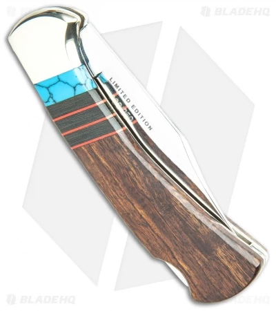 Buck Knives Buck Ranger Lockback Blade Knife Ironwood (3" Polish) 0112IWSLE-B 5 Buck Knives Buck Ranger Lockback Blade Knife Ironwood (3" Polish) 0112IWSLE-B - Image 3