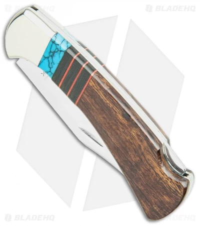 Buck Knives Buck Ranger Lockback Blade Knife Ironwood (3" Polish) 0112IWSLE-B 4 Buck Knives Buck Ranger Lockback Blade Knife Ironwood (3" Polish) 0112IWSLE-B - Image 2