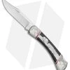 Buck Knives Buck Running Free L.E. Lockback Knife Black Jet Jasper (3.75" Mirror) 110YISLE1