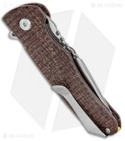 Buck Knives Buck Sprint Pro Liner Lock Knife Burlap Micarta (3" Satin) 0841BRS 8 Buck Knives Buck Sprint Pro Liner Lock Knife Burlap Micarta (3" Satin) 0841BRS -Buck Knives Store Buck Sprint Pro LL Burlap Micarta Satin 0841BRS BHQ 92949 jr side