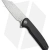 CIVIVI Brigand Liner Lock Knife Black G-10 (3.5" Damascus) C909DS
