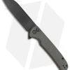 CIVIVI Chevalier Button Lock Knife Green Micarta (3.5" Black SW) C20022-2