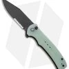 CIVIVI Cogent Button Lock Knife Natural Jade G-10 (3.5" Black Serr) C20038E-3 -Buck Knives Store CIVIVI Cogent Button Lock Fipper Jade G 10 Black Serr C20038E 3 BHQ 137739 jr