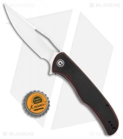 CIVIVI Shredder Liner Lock Knife Red/Black Layered G-10 (3.7" Satin D2) C912B -Buck Knives Store CIVIVI Shredder LL Red black Layered G 10 Satin C912B BHQ 103144 jr bottlecap