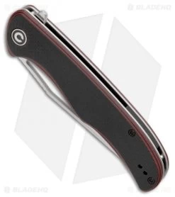 CIVIVI Shredder Liner Lock Knife Red/Black Layered G-10 (3.7" Satin D2) C912B -Buck Knives Store CIVIVI Shredder LL Red black Layered G 10 Satin C912B BHQ 103144 jr spine