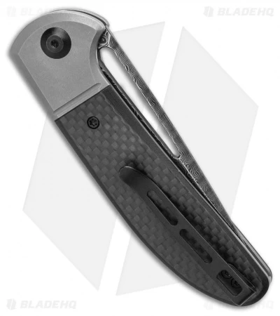 CIVIVI Trailblazer XL Slip Joint Knife CF Overlay/G-10 (3.5" Damascus) 5 CIVIVI Trailblazer XL Slip Joint Knife CF Overlay/G-10 (3.5" Damascus) - Image 3