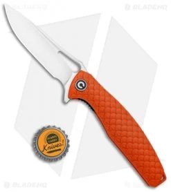 CIVIVI Wyvern Folding Flipper Knife Orange FRN (3.5" Satin) C902D 10 CIVIVI Wyvern Folding Flipper Knife Orange FRN (3.5" Satin) C902D -Buck Knives Store CIVIVI Wyvern Folding Orange FRN Satin C902D BHQ 100882 jr bottlecap