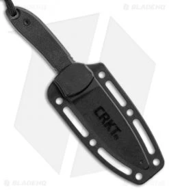 CRKT Carson F4-02N Fixed Blade Neck Knife Black G-10 (2.88" Satin) -Buck Knives Store CRKT Carson F4 02N Neck Knife Black G 10 Satin CRF402N BHQ 90721 jr sheath