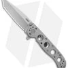 CRKT M16-02SS Stainless Steel Frame Lock Knife Tanto (3" Bead Blast) -Buck Knives Store CRKT Carson M16 02SS SS BB FL Satin BHQ 138965 jr