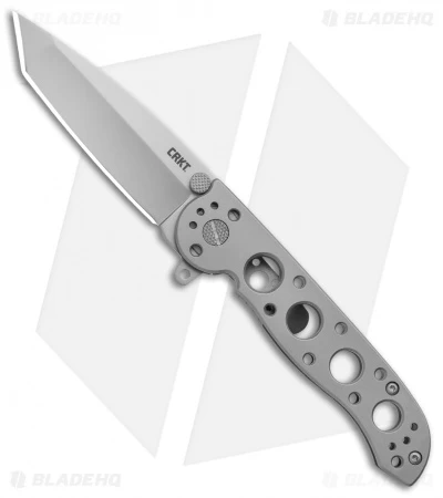 CRKT M16-02SS Stainless Steel Frame Lock Knife Tanto (3" Bead Blast) 3 CRKT M16-02SS Stainless Steel Frame Lock Knife Tanto (3" Bead Blast)