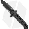 CRKT Carson M16-14SF Special Forces Folding Tanto Knife (3.875" Black Serr) 1 CRKT Carson M16-14SF Special Forces Folding Tanto Knife (3.875" Black Serr) -Buck Knives Store CRKT Carson M16 14SF Special Forces Folding Tanto Black Serr BHQ 6703 jr