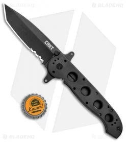 CRKT Carson M16-14SF Special Forces Folding Tanto Knife (3.875" Black Serr) -Buck Knives Store CRKT Carson M16 14SF Special Forces Folding Tanto Black Serr BHQ 6703 jr bottlecap